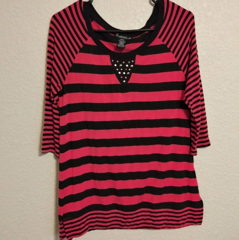 Signature studio striped shirt